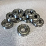 Rbi R8ZZ Metal Shielded Ball Bearings- Lot Of 10. Fixed Price $7.50.