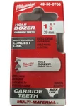 Milwaukee 49-56-0708 Hole Dozer 1-1/8" With Carbide Teeth Saw New. Fixed Price $11.95.