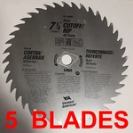 5 Pack Pcs 26492 Vermont American Blade 7-1/4" 40T Circular Saw Bosch Cutoff Rip. Fixed Price $8.80.