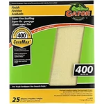 Ali Industries 4419 Ceramax 9" 11" Ceramic Sanding Sheets, 400 Grit, Yellow. Fixed Price $40.12.
