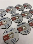 12X Dremel Lock 1/2" Cut-off Wheels For Metal Rotary Tools EZ456. Fixed Price $19.98.