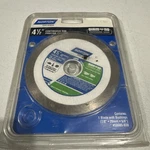 New Norton Saint Gobain 4.5 Continuous Rim Diamond Blade Pro Stone Tile. Fixed Price $10.00.