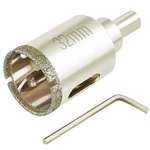 1/4 Inch (32MM) Diamond Hole Saw With Pilot Bit, Tip 1.25" Tile. Fixed Price $24.99.