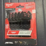 Milwaukee 49-25-1506 Oscillating Multi-tool Metal Blade Kit 5-PACK. Fixed Price $26.99.