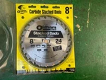 Oldham Carbide Stacked Dado Blade Table Saw Set 5/8" Arbor Ridgid Delta Etc. Fixed Price $59.99.
