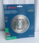 Bosch 4" Continuous Rim Diamond Blade Wheel - DB443S Ceramic Slate Tile Stone. Fixed Price $14.95.