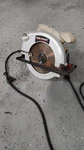 Task Force Model TF10CS Amp 7 1/4" Circular Saw, Gray. Fixed Price $20.00.