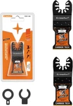 Carbide Oscillating Saw Blades With Ticn Coating 2-PACK Multi Tool For. Fixed Price $28.48.