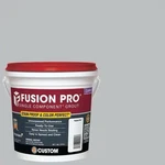New Fusion Pro Single Component Tile Grout, Gallon Platinum #115, FP1151-2T. Fixed Price $46.00.