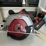 Milwaukee M18 6-1/2" 18V Li-ion Cordless Circular Saw W/ 6.0AH Battery 2630-20. Fixed Price $100.00.