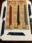 8 Pc Reciprocating Blade Assortment Sawsall Vermont American Rockwell. Fixed Price $9.99.