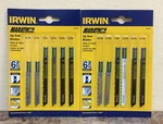 Irwin 3071001 Marathon U-shank Jig Saw Blades 6 Pc. Assortment Pk Of 2. Fixed Price $14.52.