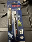 Bosch T130DG 1-PIECE 3-1/4 In. Grit Diamond Hard Tile T-shank Jig Saw Blade. Fixed Price $9.25.