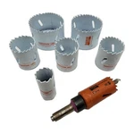Sandvik/bahco Bi-metal Hole Saw Lot Of 7 Excellent Condition. Fixed Price $39.99.
