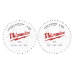 Milwaukee Tool 48-40-1036 Circular Saw Two-pack Wood Cutting Blades 10" 40T +. Fixed Price $71.97.