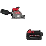 Milwaukee 2831-20 M18 Fuel 6-1/2" Track Saw + 48-11-1850 Battery Pack. Fixed Price $429.00.