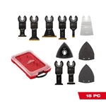 Milwaukee 49-10-9114 Universal Fit Open-lok 15PC Oscillating Multi-tool Blade Ki. Fixed Price $64.90.