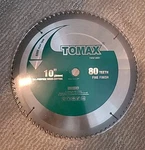 Tomax Tmw 10801 10" All Purpose Wood Cutting Teeth Blade New. Fixed Price $27.99.