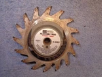 Sears Craftsman 9 3263 Adjustable Carbide Tipped Dado Blade Usa Saw Tool. Fixed Price $19.99.