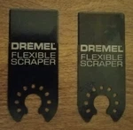 2 New Dremel Multi Max MM610 Flexible Scraper Blade Old Stock. Fixed Price $13.99.