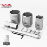 Gstk 10PCS Concrete Hole Saw Kit, Sds Plus Shank,with (30MM 40MM 50MM 65MM) Cutt. Fixed Price $43.43.