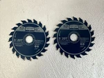 (lot Of 2) Century 3-3/8" 20T Blue Coat Carbide Finishing Circular Saw Blades. Fixed Price $14.95.