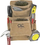 Custom Leathercraft Clc I923X Suede Carpenter's Nail And Tool Bag, 10 Pocket. Fixed Price $42.66.