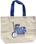 Official Billy Failing Band Tote Bag Blue Handles Banjo Logo Canvas Shopper. Fixed Price $27.99.