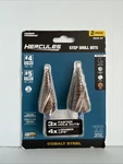 New Hercules Impact Step Drill Bits HA24-67 Cobalt Steel Sealed. Fixed Price $39.99.