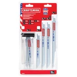 Craftsman 11-PIECE Bi-metal Reciprocating Saw Blade Set Wood & Cutting. Fixed Price $31.57.