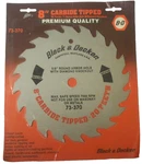 Lot Of (2) Black & Decker Premium 8" Carbide Tipped 20 Teeth Circular Saw Blades. Fixed Price $24.00.