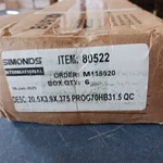 Simonds International Oem #80522 Cutting 20 1/2" X 4" 3/8" (8 New Blades. Fixed Price $115.00.