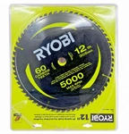 Ryobi A181202 Wood Miter Saw Blade, 60 Carbide Teeth Thin Kerf, Arbor New. Fixed Price $27.99.