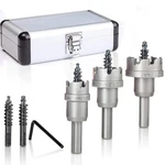 Ezarc Carbide Hole Saw Kit, 3 Piece Tipped Cutter With Pilot Dri.... Fixed Price $86.12.