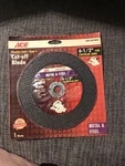 Ace Metal & Steel Cut Off Blade 6.5 Circular Saw 3/32 Thick 5/8 Center Hole. Fixed Price $15.99.