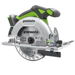 Greenworks 24V 6 1/2 Inch Cordless Circular Saw Max 4800 Rpm - Tool Only. Fixed Price $109.99.