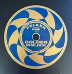Vtg Felker Di-met Golden Rimlock Diamond Lapidary Saw Blade 6X040 New Stock. Fixed Price $34.95.