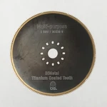 Bosch Bi-metal Titanium Coated Oscillating Circular Blade 3-3/8" O1070382R Round. Fixed Price $5.50.