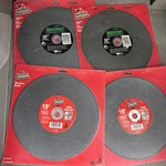 Pack 4/ Vermont American 10" Metal Chop Saw Blade Aluminum Oxide 28030 &28005. Fixed Price $39.99.