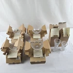 Lot: Lenox Crystal Diamond Glass *new In Box* Authentic Certificates. Fixed Price $21.50.