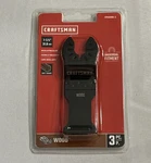 New! Craftsman Oscillating 1-1/4IN Fast Cut Wood 3-PACK CMAO106-3. Fixed Price $14.95.
