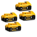 4-PACK 8.0AH Replacement For Dewalt 20V Max Battery Compatible With 20.... Fixed Price $128.96.