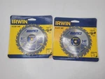 Irwin Marathon 5-3/8" X 24T Framing Ripping Cordless Circular Saw Blades 14017. Fixed Price $18.99.