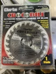 Clarke Crocodile (CT5101) 24 Tooth Tungsten Carbide Tip Blade For Circular Saw. Fixed Price $5.00.