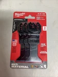 Milwaukee 49-25-1263 Bi-metal Blades 3PK- Free Shipping. Fixed Price $16.99.