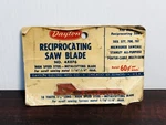 Vtg Dayton Reciprocating Saw Blade 3-1/4 Long Metal Steel 1/16-1/4 Usa Made. Fixed Price $7.49.