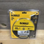 Dewalt DW4760 7" Continuous Rim Xp Diamond Blade Brand New. Fixed Price $22.95.