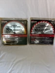 Craftsman Kromedge 10" Cabinet Chisel Combination Saw Blades 932434 932668 Nos. Fixed Price $41.68.
