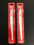 Lot 2: Pack Milwaukee 48-00-5016 Sawzall Blades 9-INCH Taper 6TPI Wood/plastic. Fixed Price $16.99.