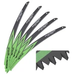 Workpro 5PCS 15" 380MM Wood Pruning Reciprocating Saw Blade Set Arc Edge 6TPI Us. Fixed Price $25.49.